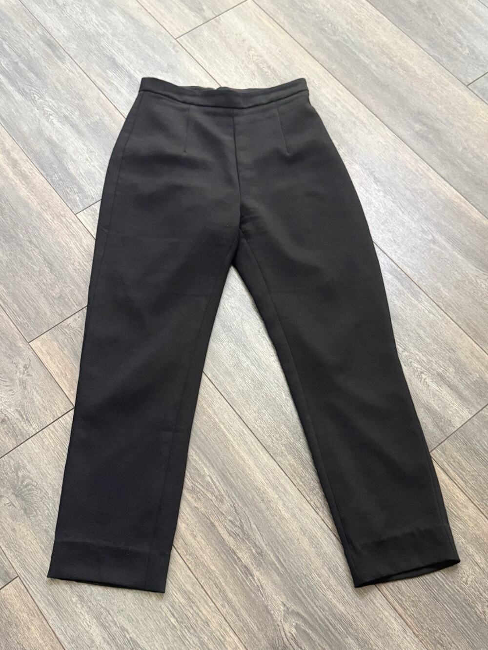 Kookai Dress Pants Womens Black Size 36/10 Straight Leg Career Office Capsule